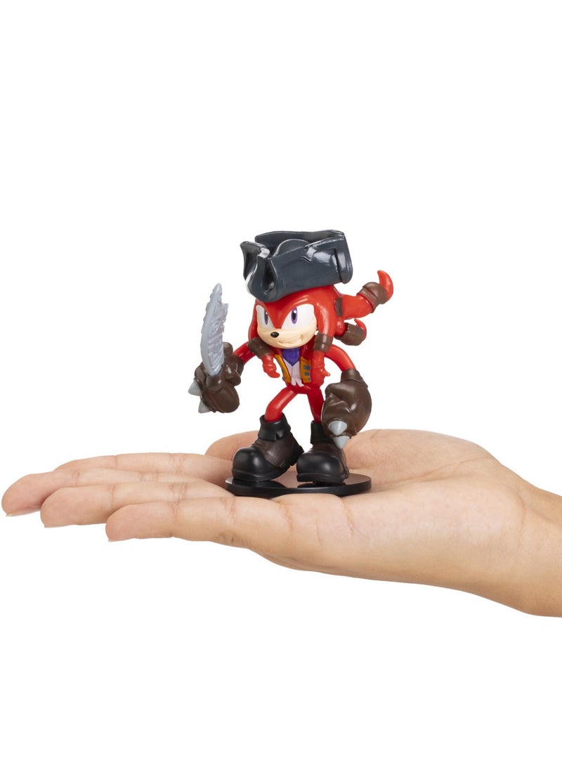 Sonic Figure Action 3-Inches, 4-in-1 Pack, Assorted 1 Piece (Style & Color May Vary) Each Sold Separately | Collectible Figure | Action Figure | Perfect Gift for Kids and Collectors
