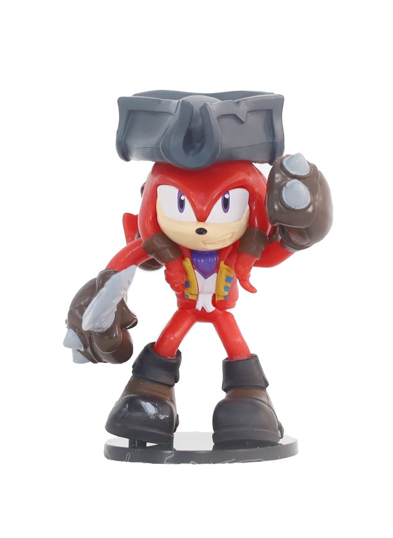 Sonic Figure Action 3-Inches, 4-in-1 Pack, Assorted 1 Piece (Style & Color May Vary) Each Sold Separately | Collectible Figure | Action Figure | Perfect Gift for Kids and Collectors