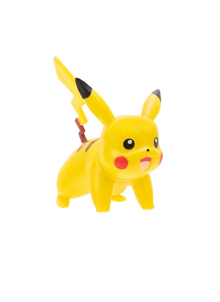 Pokemon Battle Figure Pickachu 2-inches, 8-in-1 Pack | Collectible Figure | Action Figure | Perfect Gift for Kids and Collectors