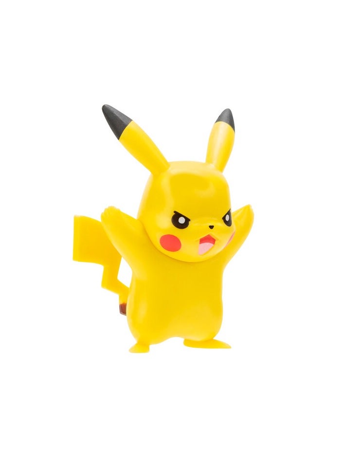 Pokemon Battle Figure Pickachu 2-inches, 8-in-1 Pack | Collectible Figure | Action Figure | Perfect Gift for Kids and Collectors