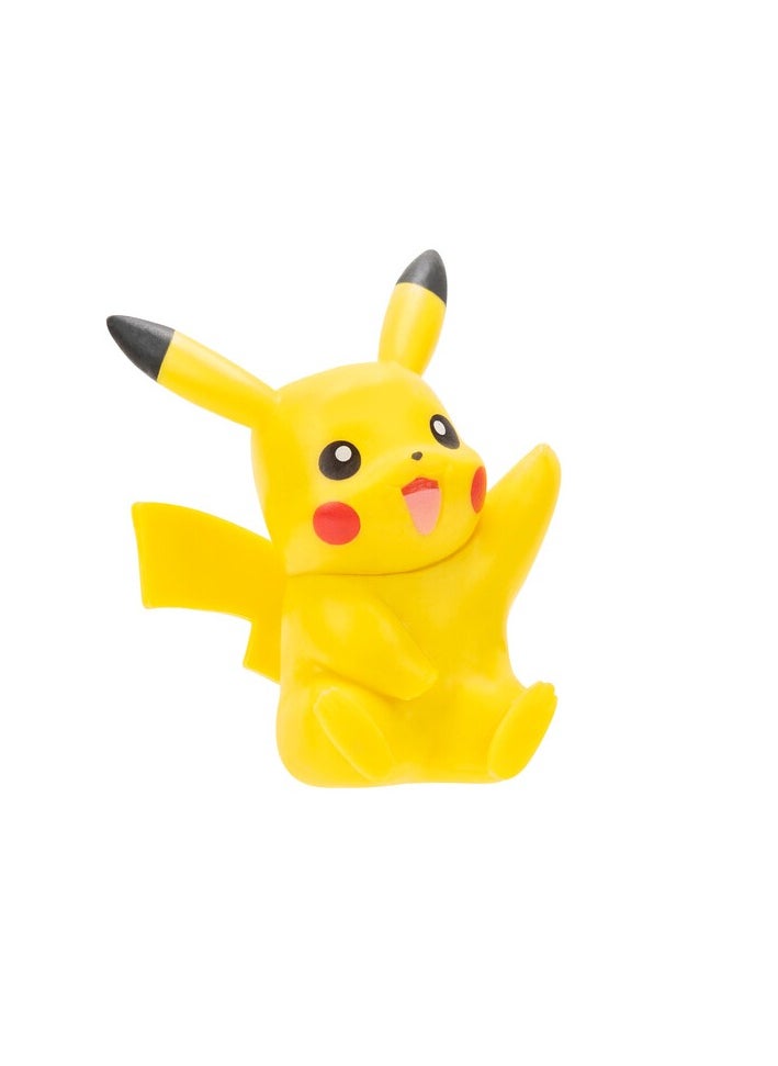 Pokemon Battle Figure Pickachu 2-inches, 8-in-1 Pack | Collectible Figure | Action Figure | Perfect Gift for Kids and Collectors