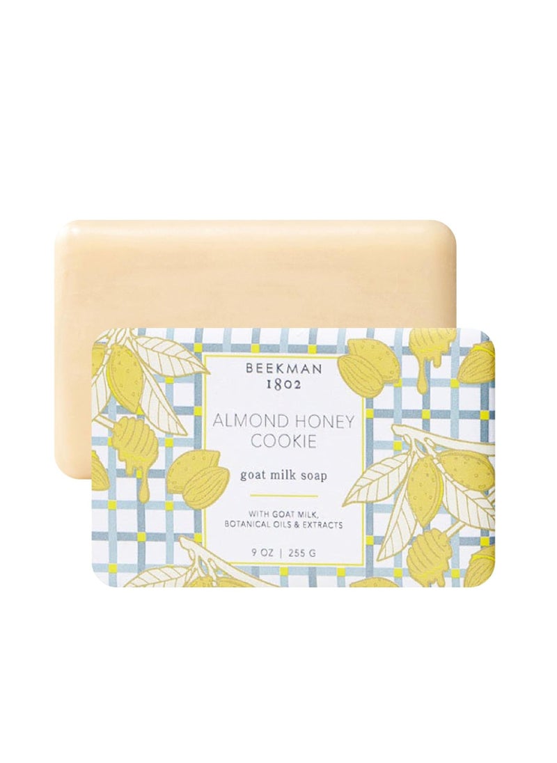 Beekman 1802 Goat Milk Soap Bar with Botanical Oils & Shea Butter - 9 oz - Gently Moisturizes, Exfoliates, and Nourishes for Soft, Healthy Skin - Cruelty-Free - Packaging May Vary