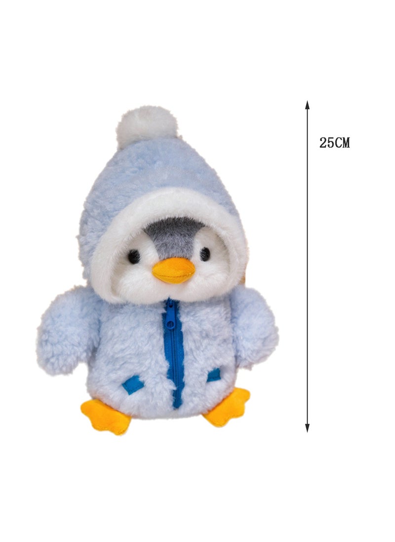 25 CM Cute Cartoon Penguin Plush Toy Soft Stuffed Animal Doll For Girls And Boys All Ages Gift (Style 2)