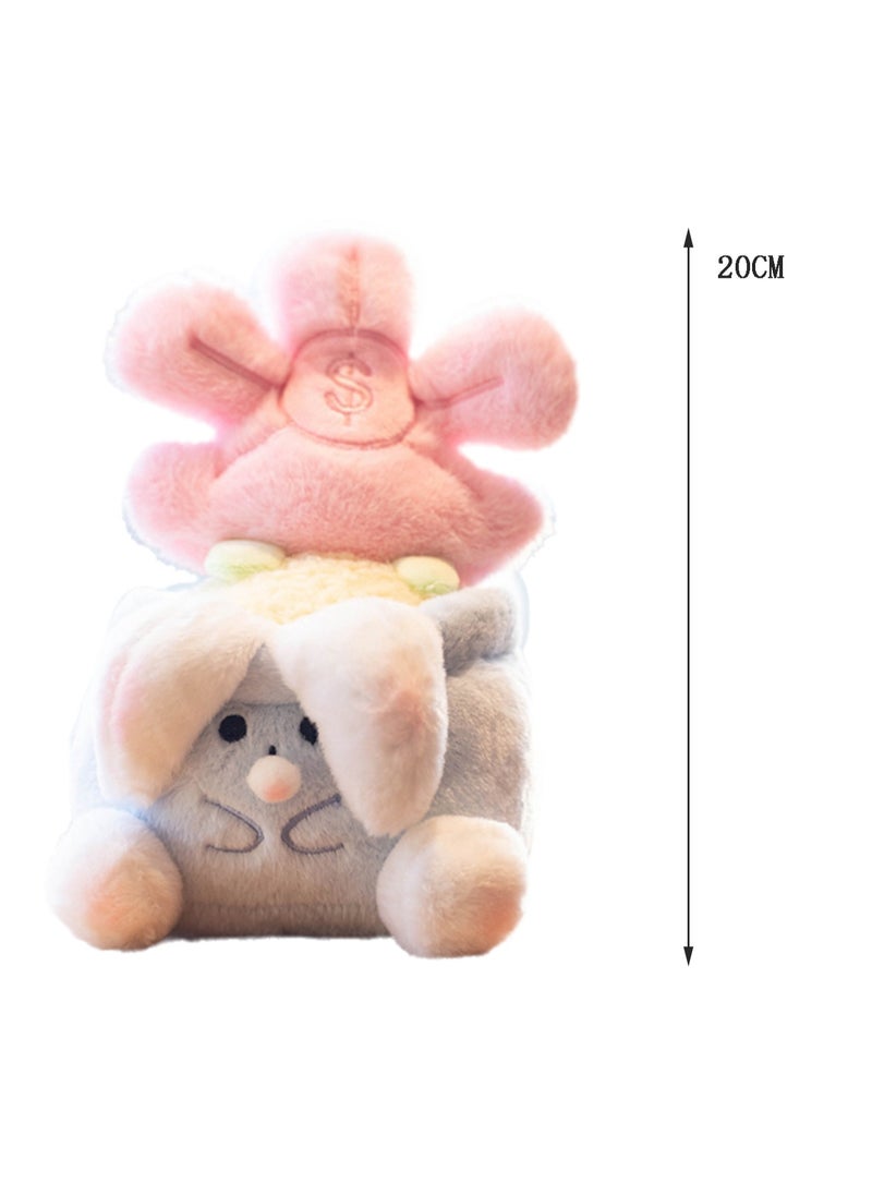 20 CM Cute Cartoon Potted Plants Plush Toy Soft Stuffed Doll For Girls And Boys All Ages Gift (Style 1)