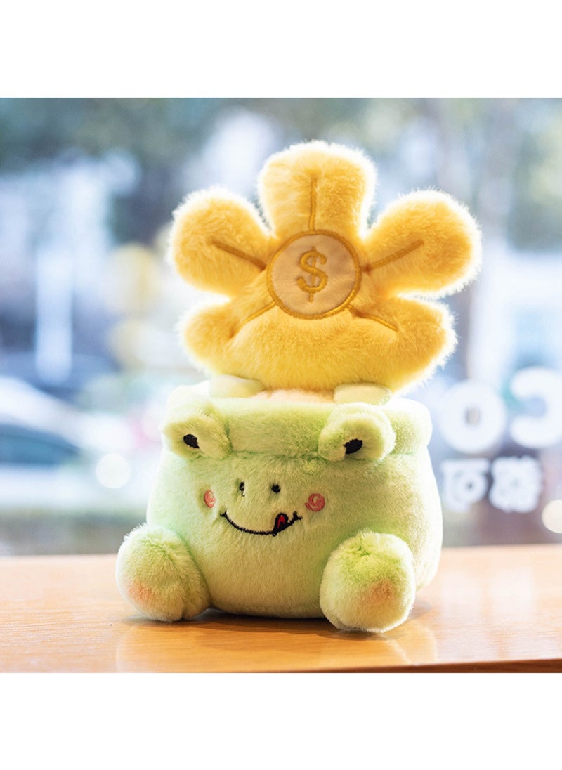 20 CM Cute Cartoon Potted Plants Plush Toy Soft Stuffed Doll For Girls And Boys All Ages Gift (Style 2)