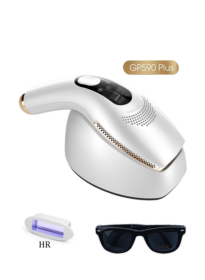 GP590 Plus Ice Cold IPL Hair Removal Device with 1 Hair Removal Lens