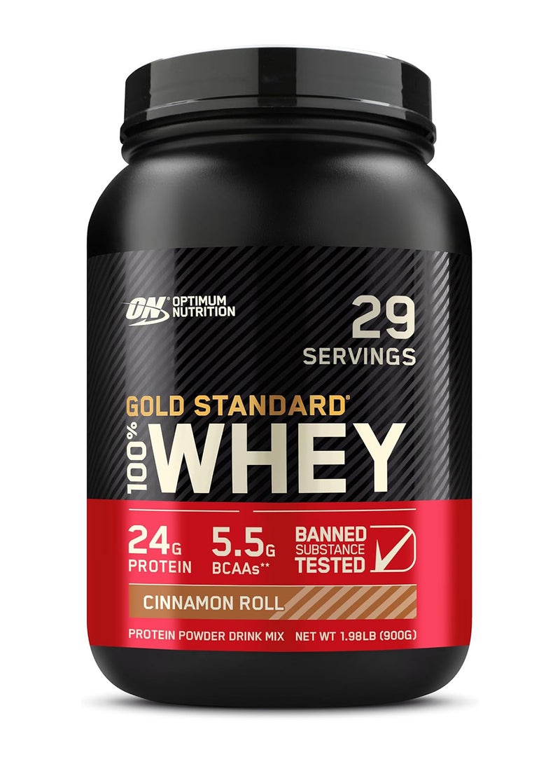 100% Whey Protein Powder 24 Grams of Protein For Muscle Support 1.99 Lbs 29 Servings 900 Grams