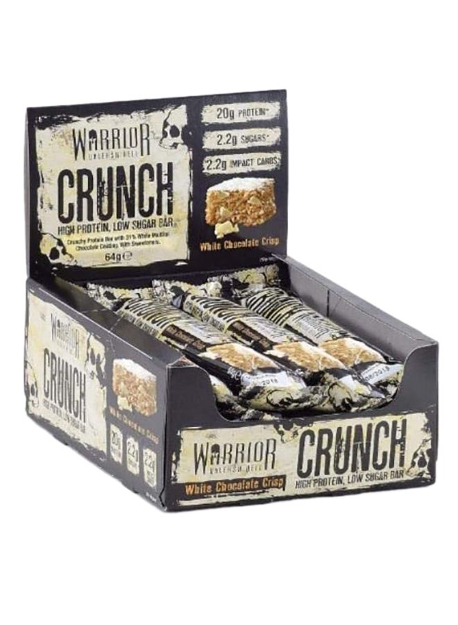 Pack Of 12 Nutrition Bars - Crunch White Chocolate Crisp