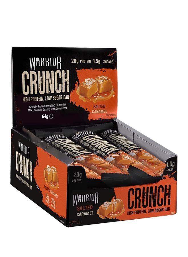 Pack Of 12 Nutrition Bars - Crunch Salted Caramel