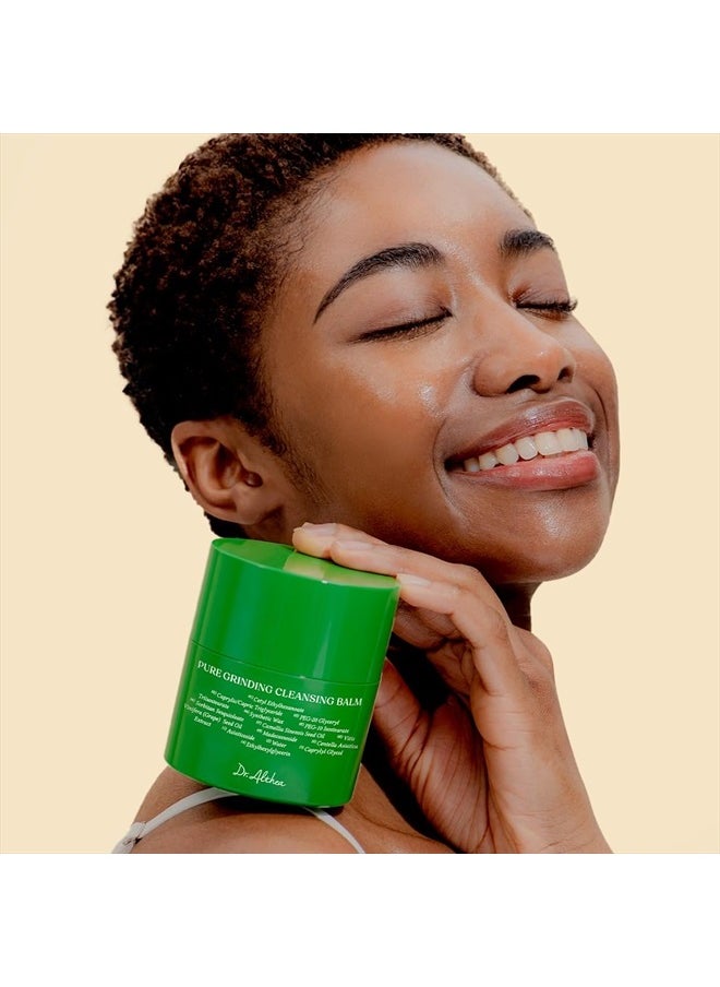 Pure Grinding Cleansing Balm | Hygenic One-Step Makeup Remover with Madecassoside | Non-Greasy Sorbet Texture | Gentle, Soothing for All Skin Types 50ml / 1.69 fl oz