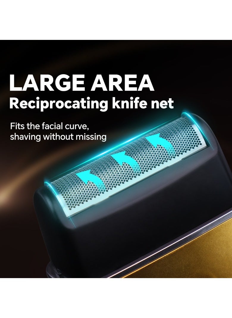 Portable Reciprocating Beard Razor Electric Shaver USB Charging Men's Shaving Razor