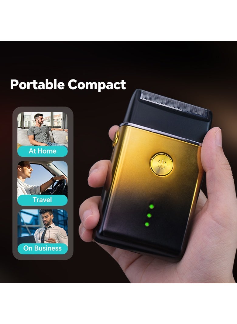 Portable Reciprocating Beard Razor Electric Shaver USB Charging Men's Shaving Razor