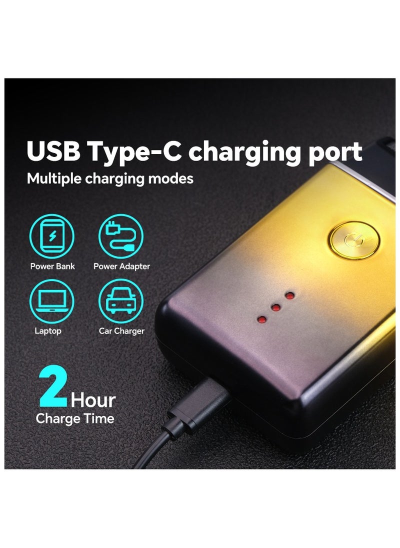 Portable Reciprocating Beard Razor Electric Shaver USB Charging Men's Shaving Razor