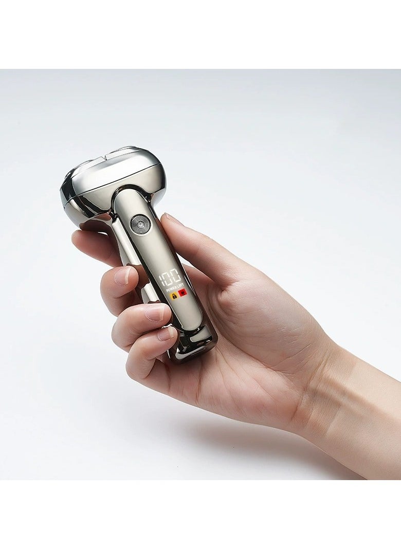 Men's Electric Shaver Portable Mini Razor Small Smart Beard Razor For Boyfriend Gift