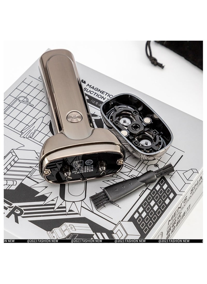 Men's Electric Shaver Portable Mini Razor Small Smart Beard Razor For Boyfriend Gift