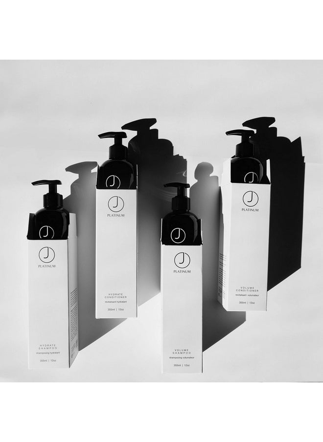Platinum Hydrate Shampoo With Silk Protein For Hydration, (3.4 Oz, 12 Oz, 32 Oz)