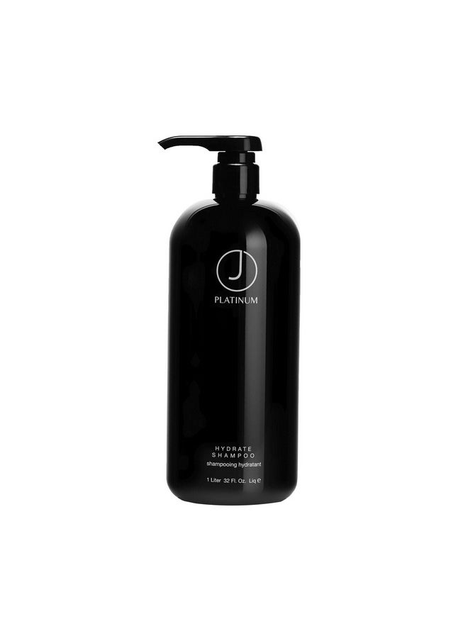 Platinum Hydrate Shampoo With Silk Protein For Hydration, (3.4 Oz, 12 Oz, 32 Oz)