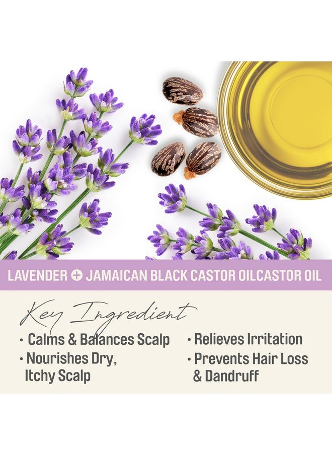 Herbal Collection Jamaican Black Castor Oil - Lavender 4Oz | Calming & Nourishing Hair, Skin & Scalp Oil | Promotes Growth & Hydrates