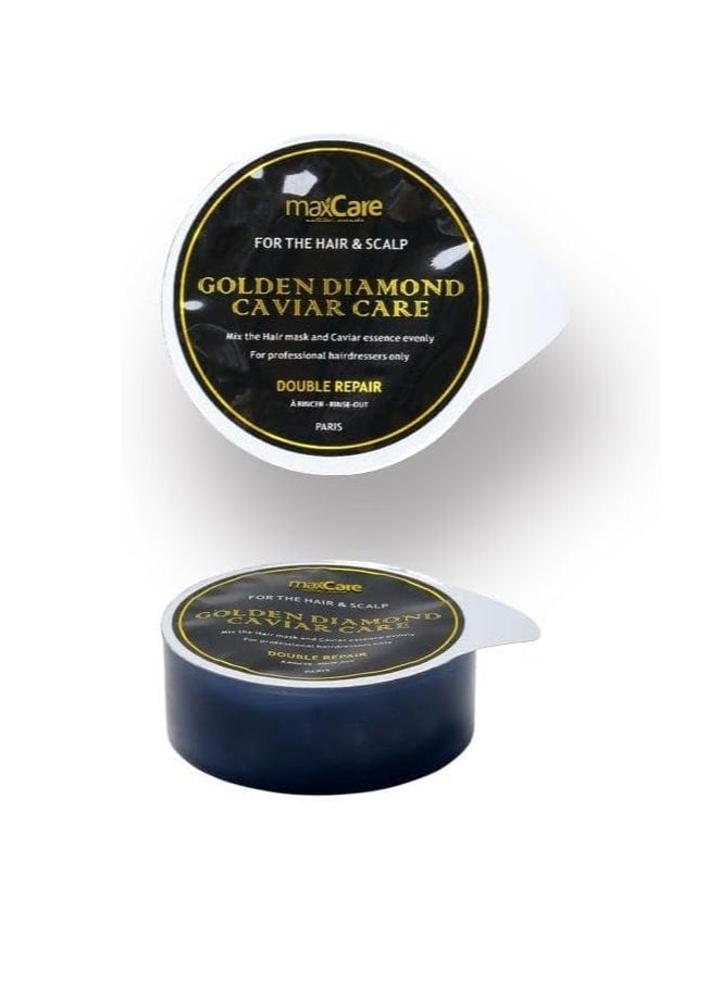 Maxcare Golden Caviar Nursing Care Double Repair Scalp And Hair Mask - Intensive Deep Repair