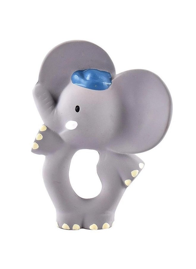 Tikiri Alvin The Elephant Natural Rubber Teether (Blue)