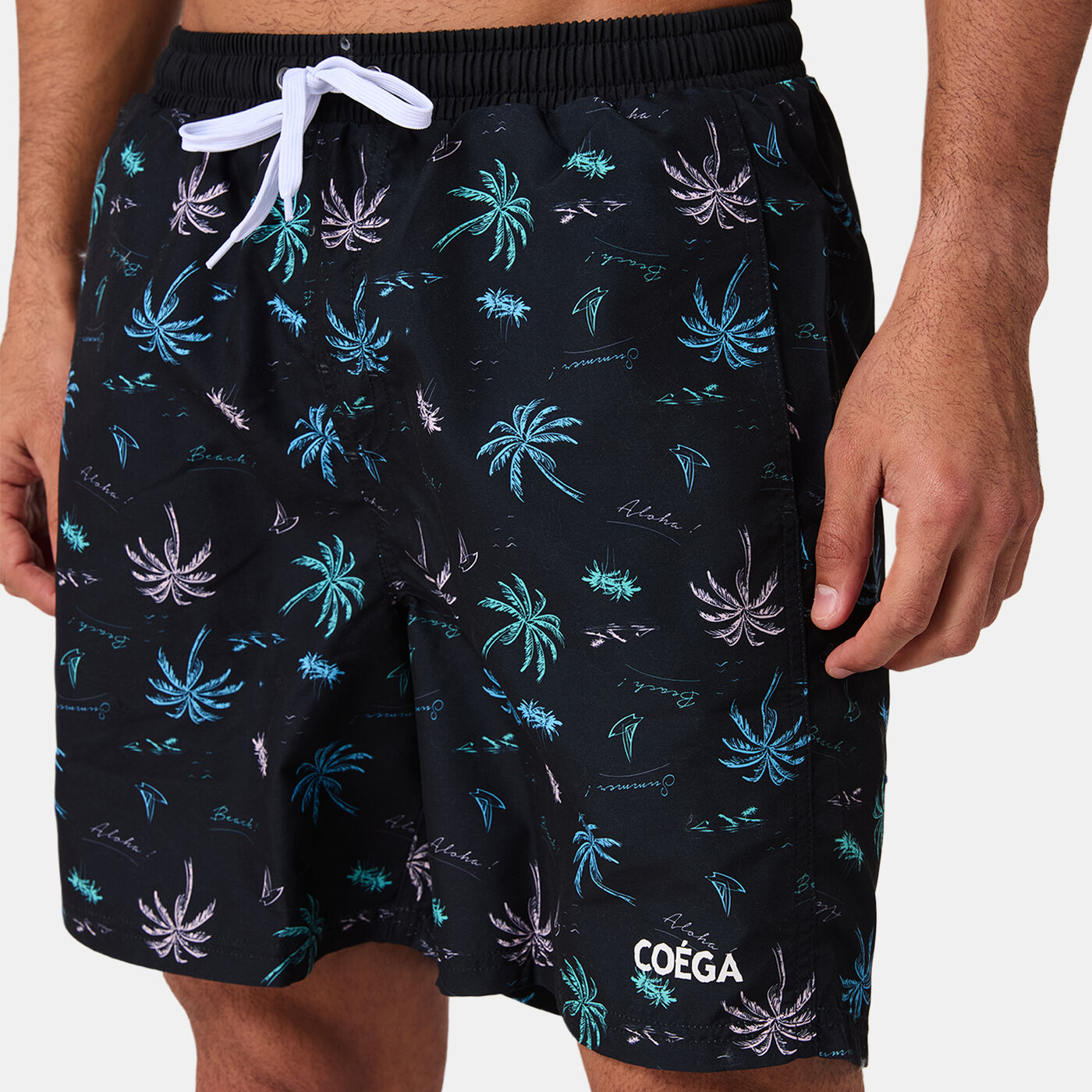 Men's Printed Board Swimming Shorts