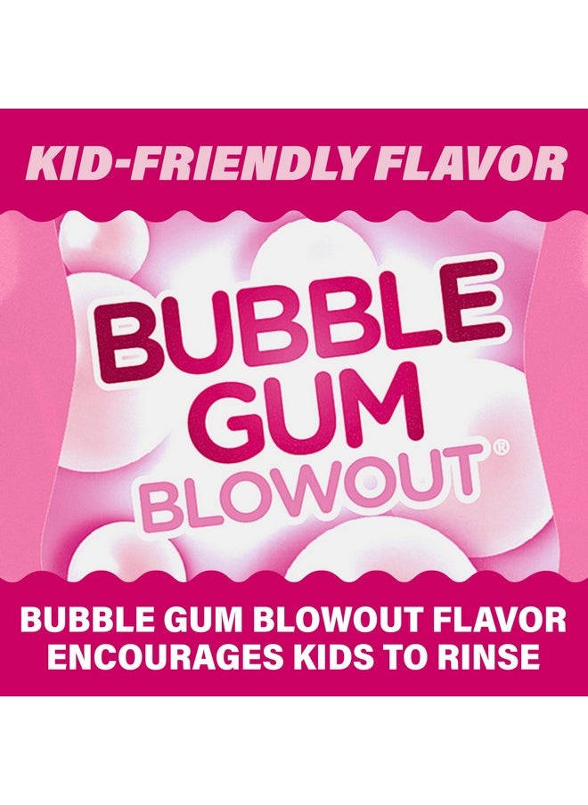 ACT Kids Anti-Cavity Fluoride Rinse, Bubblegum Blowout 16.9 oz