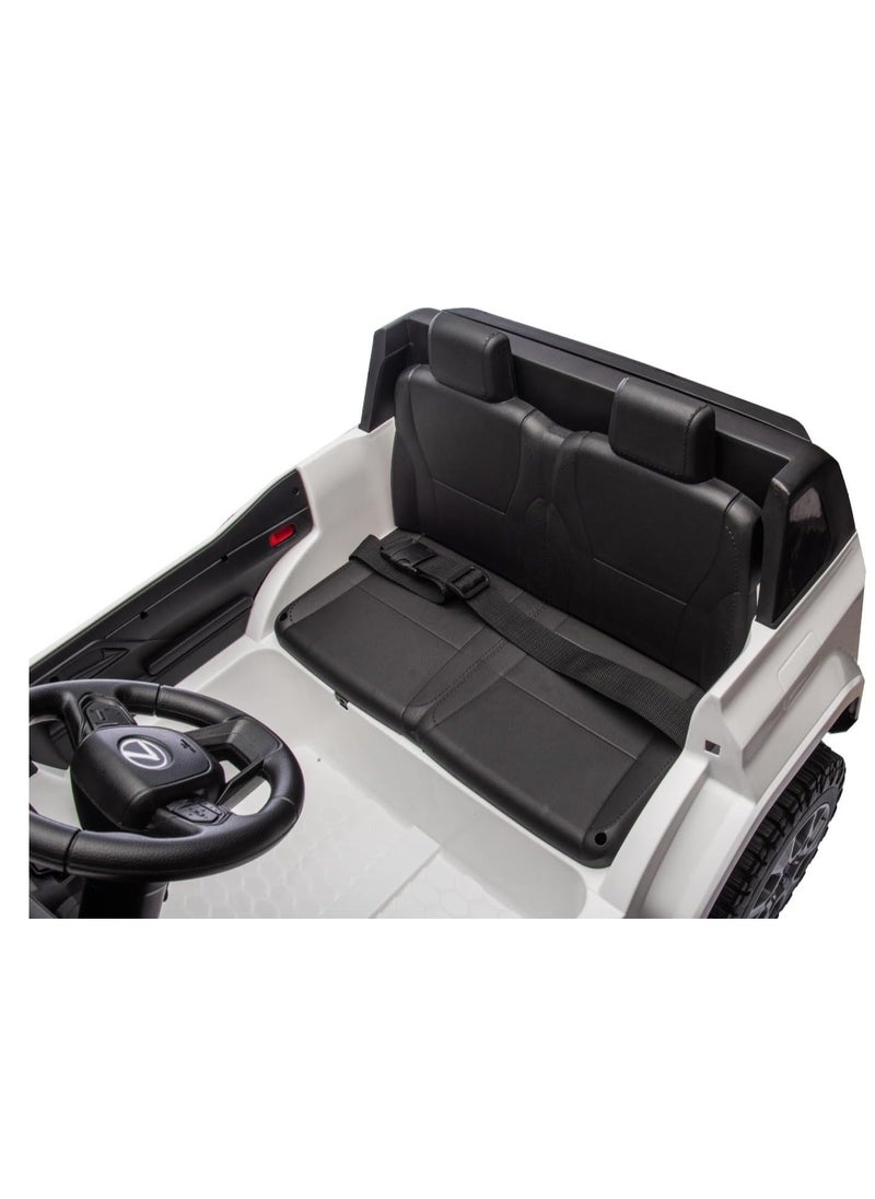 Lexus GX550 Electric Ride On Car - White