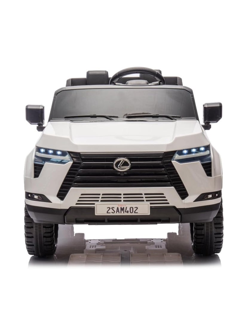 Lexus GX550 Electric Ride On Car - White