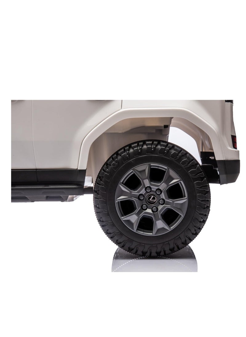 Lexus GX550 Electric Ride On Car - White