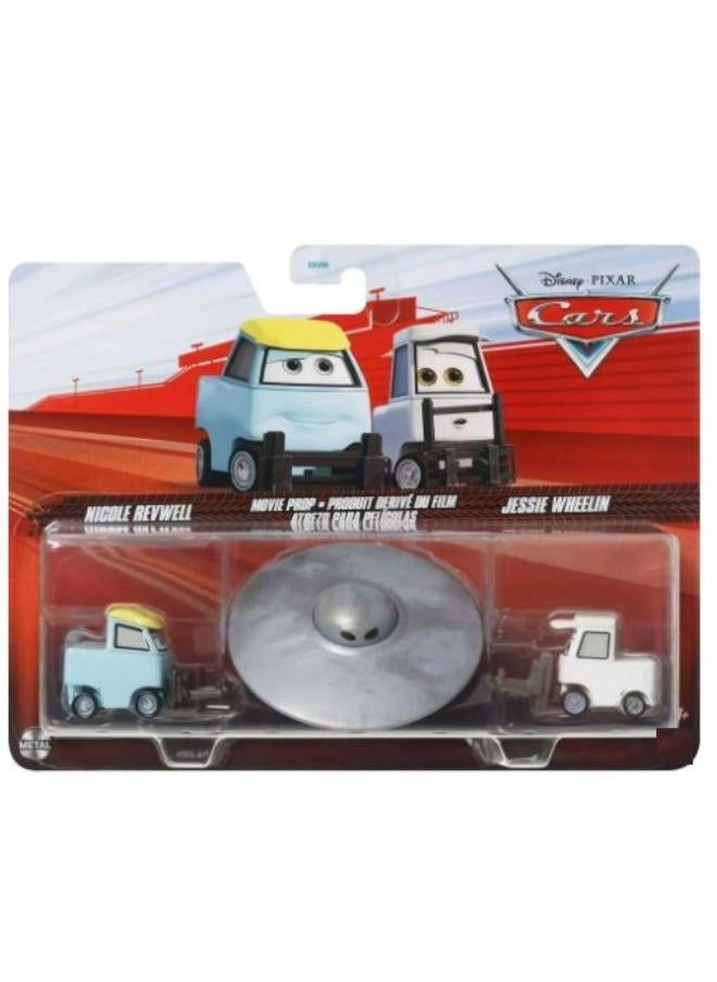 Disney Pixar Cars - Nicole Revwell, Movie Prop And Jessie Wheelin