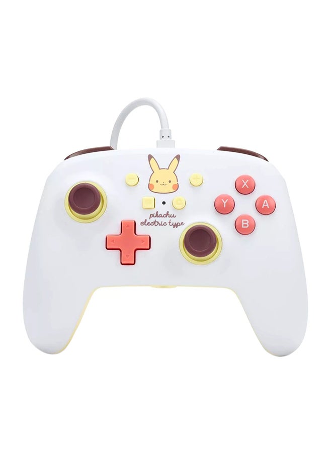 Enhanced Wired Controller for Nintendo Switch - Pikachu Electric Type