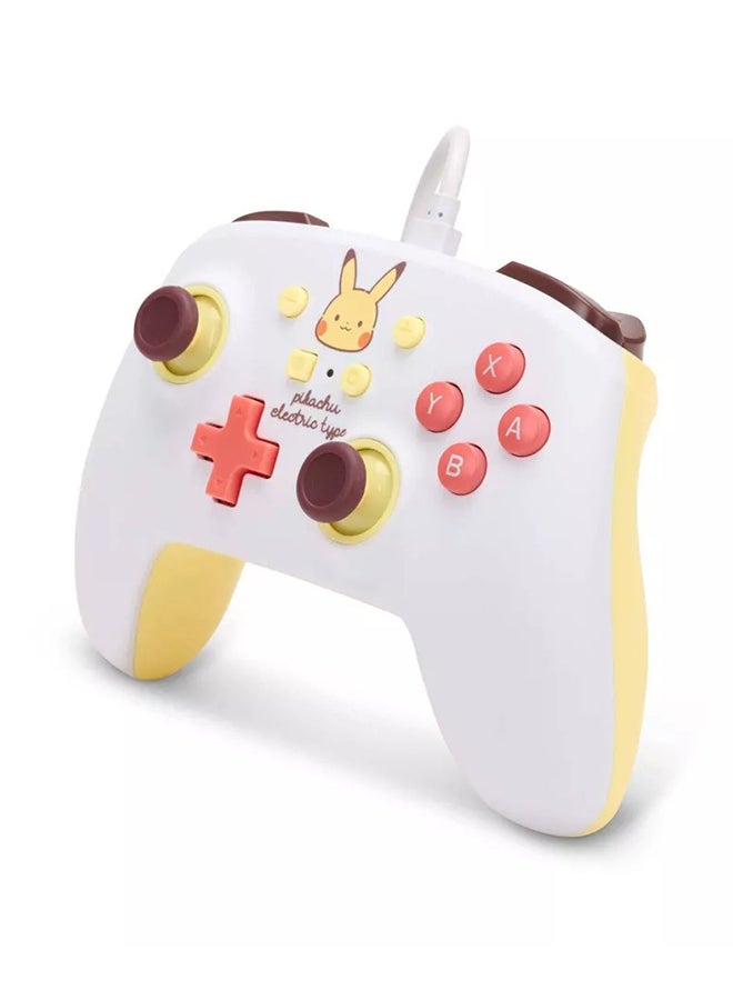 Enhanced Wired Controller for Nintendo Switch - Pikachu Electric Type