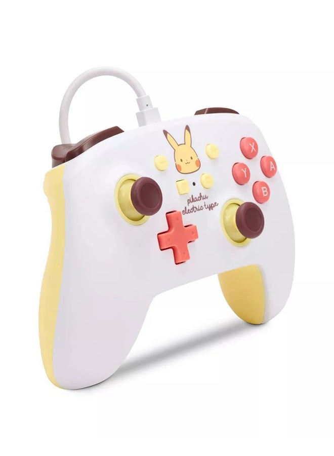 Enhanced Wired Controller for Nintendo Switch - Pikachu Electric Type