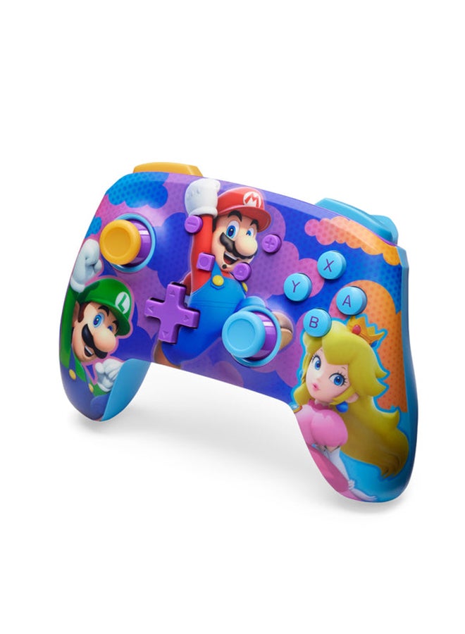 PowerA Enhanced Wireless Controller for Nintendo Switch Colour Splash Heroes