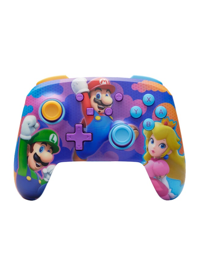 PowerA Enhanced Wireless Controller for Nintendo Switch Colour Splash Heroes