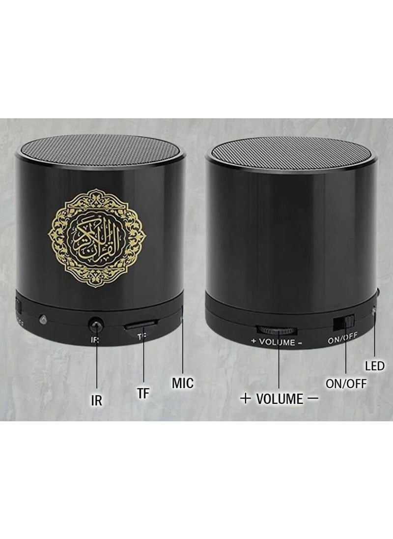 Remote Control Speaker Portable Quran Speaker MP3 Player 8GB TF FM Quran Translator USB Rechargeable Speaker, Secure Digital, Micro SD Quran Smart Lamp Bluetooth Speaker with Remote, Rechargeable