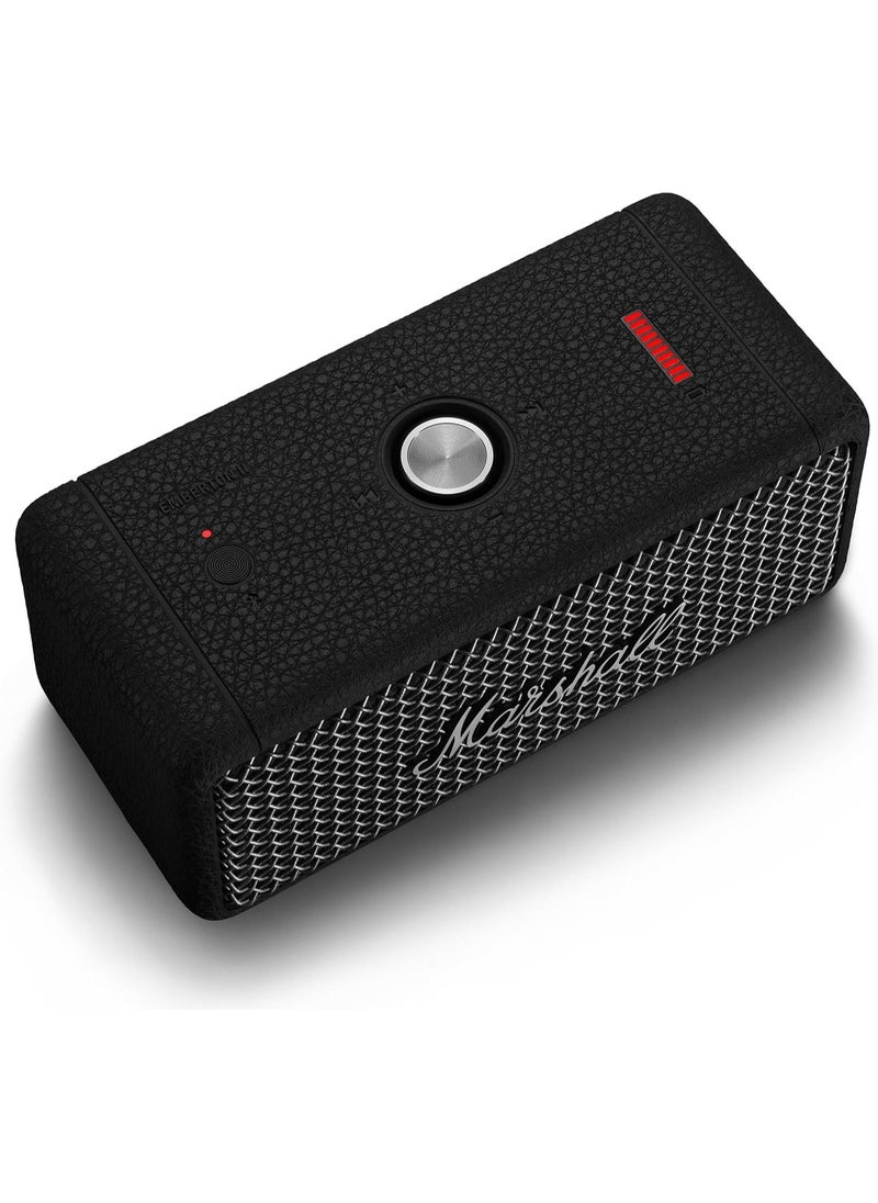 Emberton II Portable Bluetooth Speaker, Water Resistant Wireless Speaker Portable Speaker with 30+ Hours of Playtime - Black & Steel