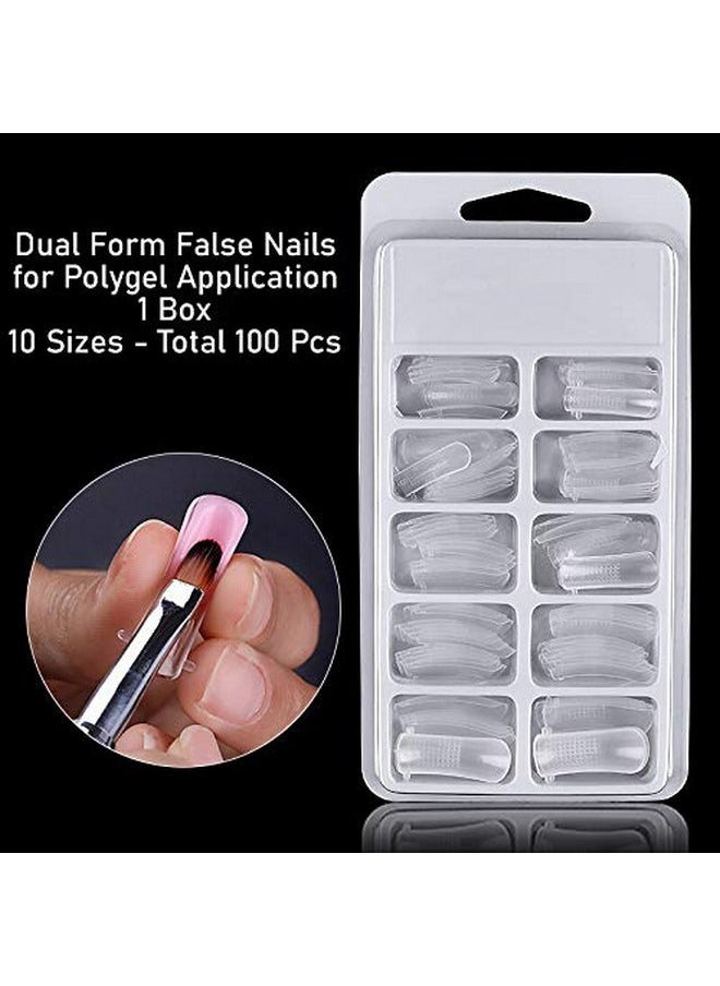 Pinpai Extension Set Kit with UV Nail Lamp Acrylic Gel Poly Nail Gel Nail