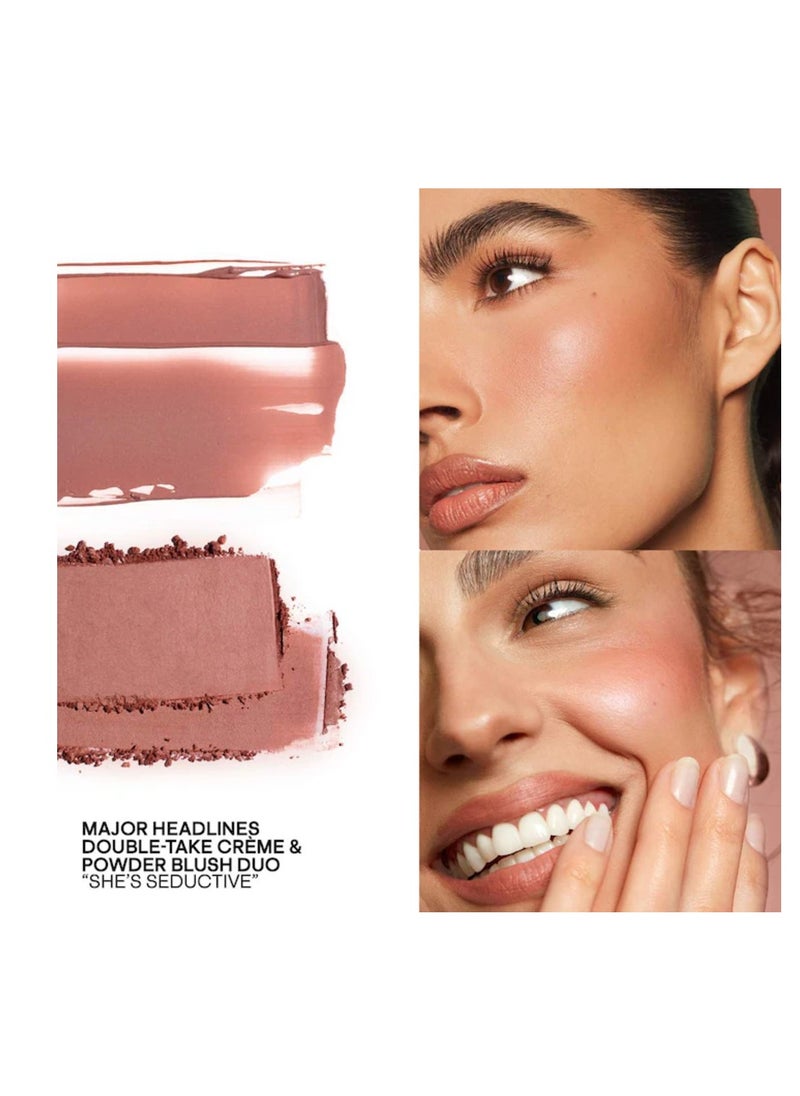 PATRICK TA Major Beauty Headlines - Double-Take Crème & Powder Blush, 10.5g - She's Seductive