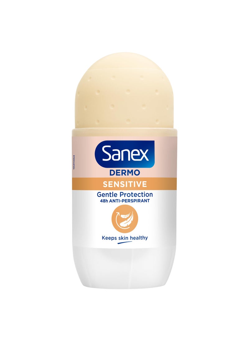 Sanex 50ml Dermo Sensitive Extra Cool Roll On Deodorant