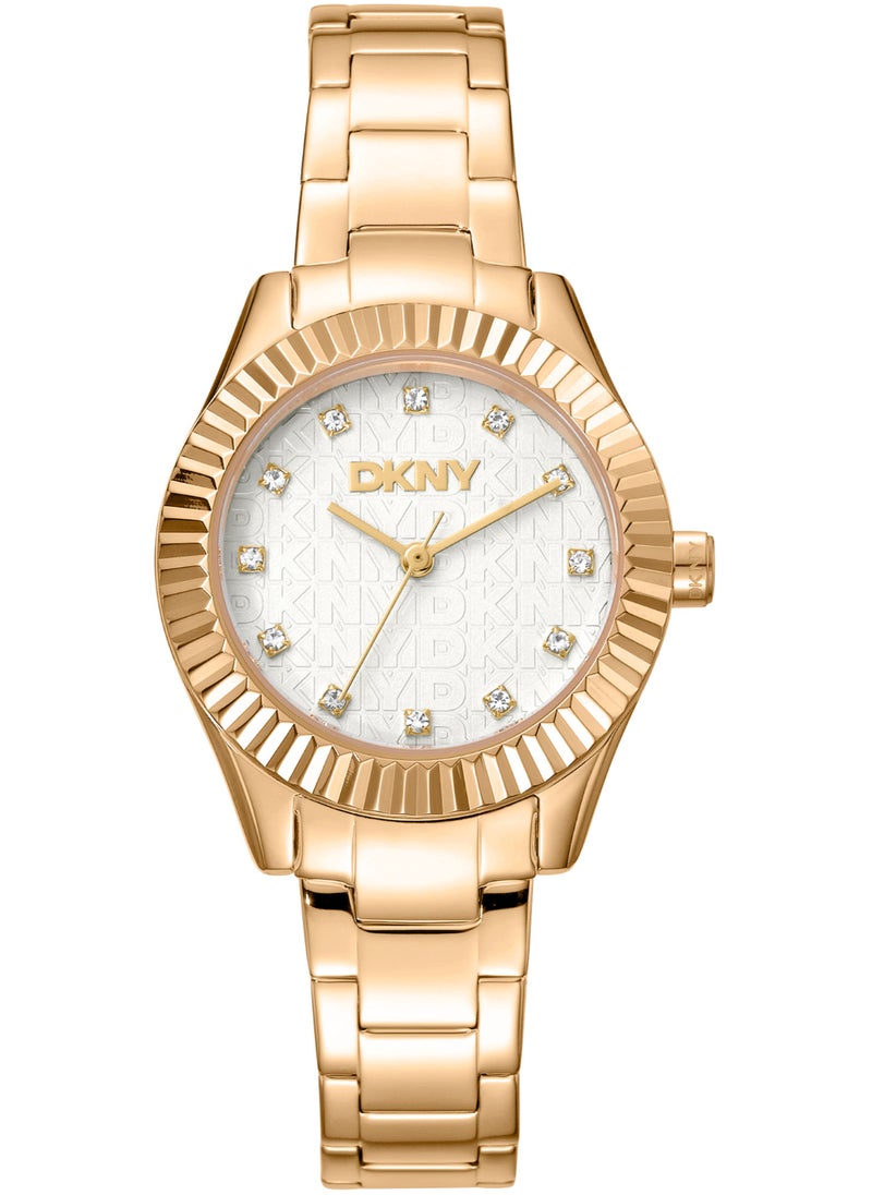 DKNY Chambers Glitz DK1L017M0055 - Stainless Steel Female Quartz 3 hands