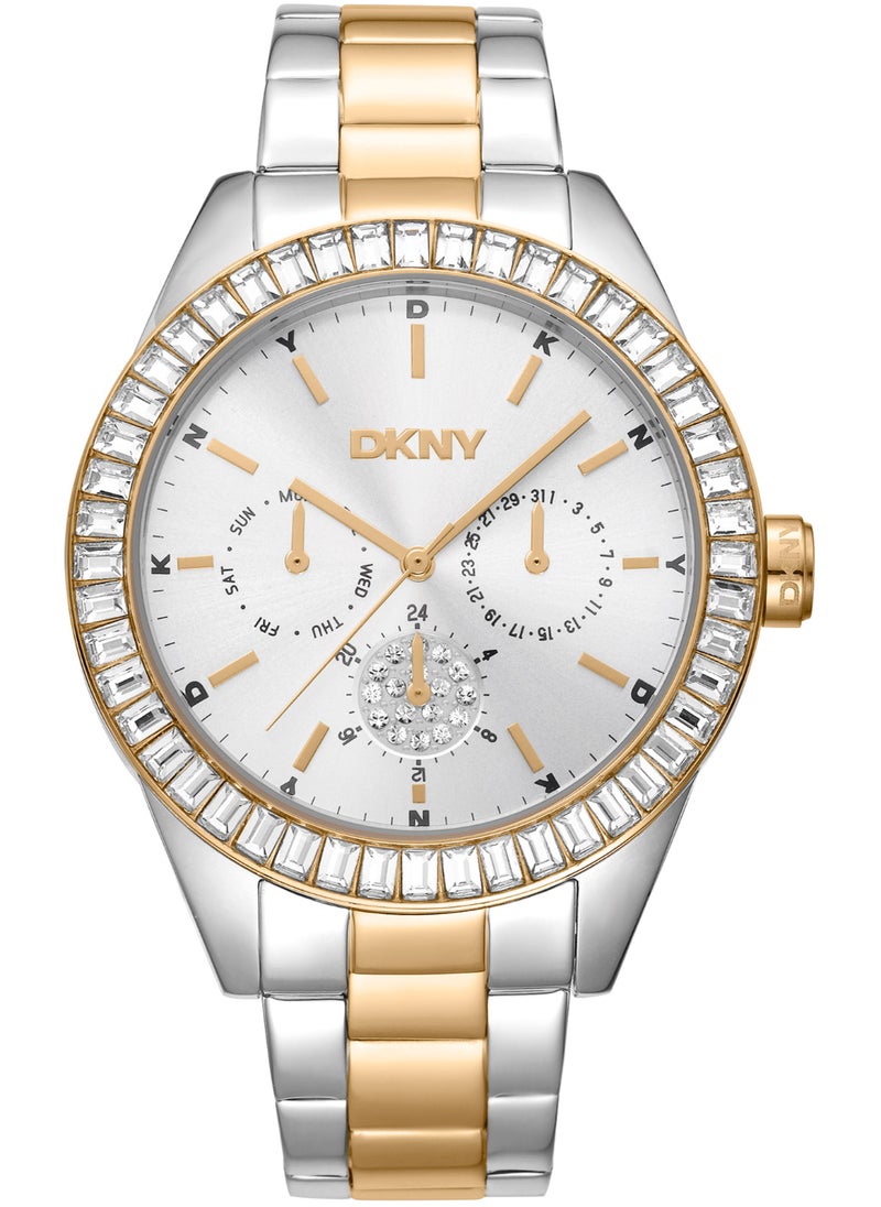 DKNY Nolita Multi Glitz DK1L027M0075 - Stainless Steel Female Quartz Multi-function