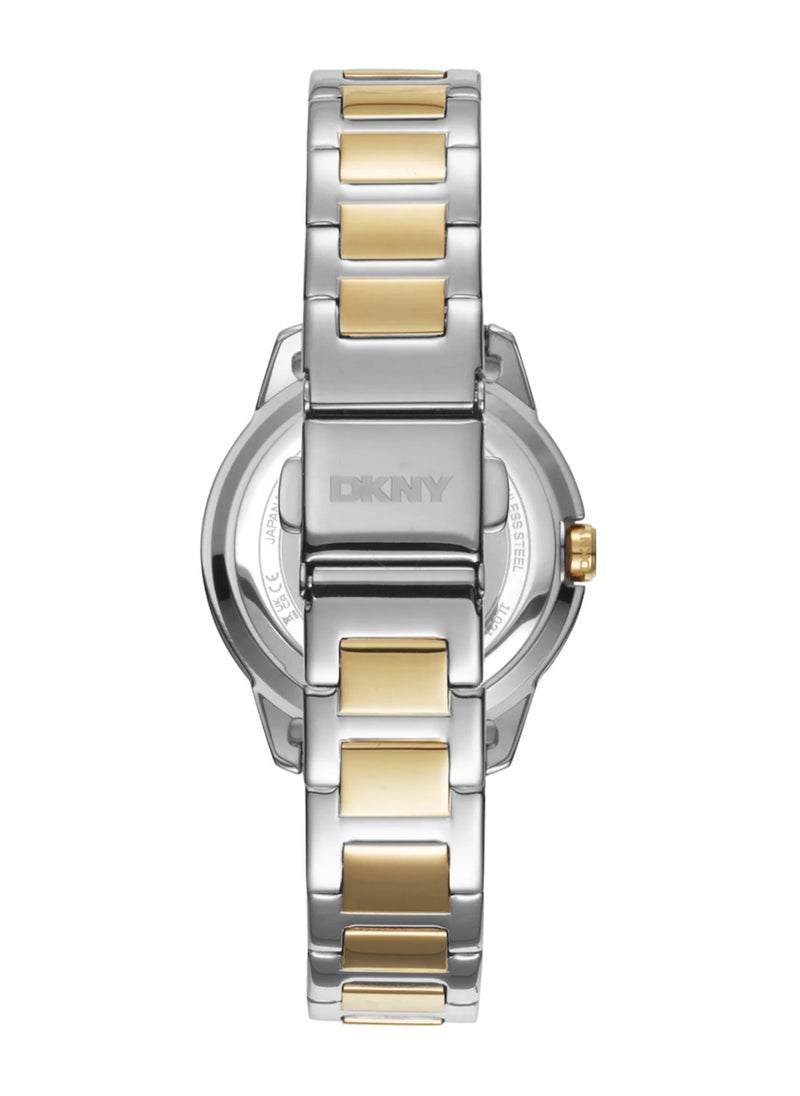 DKNY Park Ave Logo DK1L021M0085 - Stainless Steel Female Quartz 3 hands