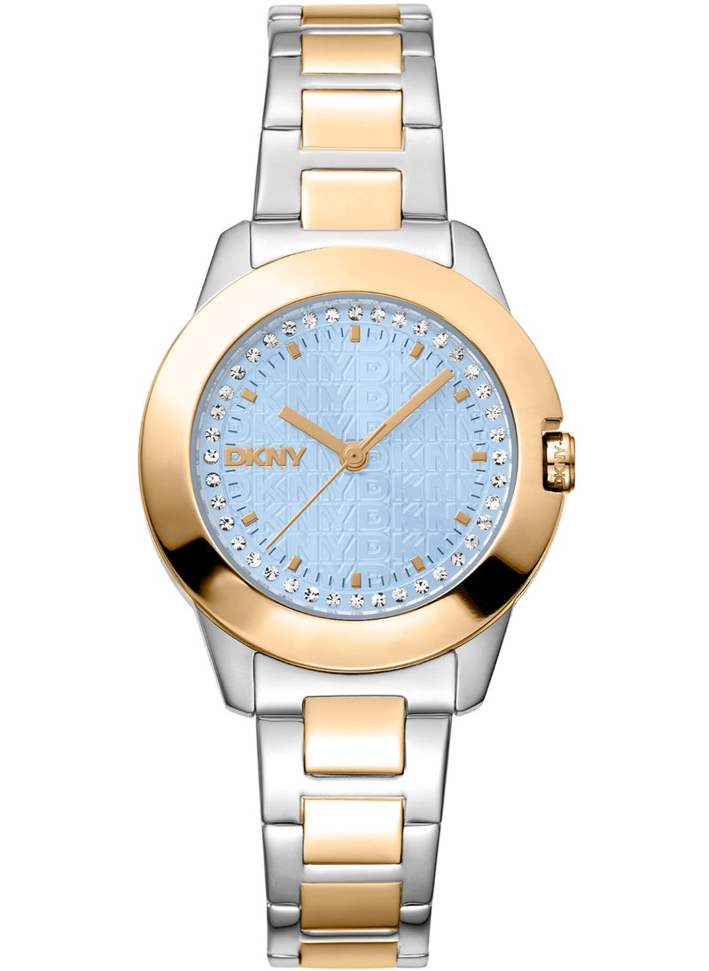 DKNY Park Ave Logo DK1L021M0085 - Stainless Steel Female Quartz 3 hands