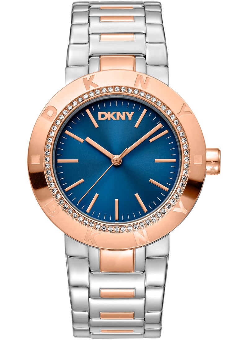 DKNY Eastside Logo DK1L023M0075 - Stainless Steel Female Quartz 3 hands