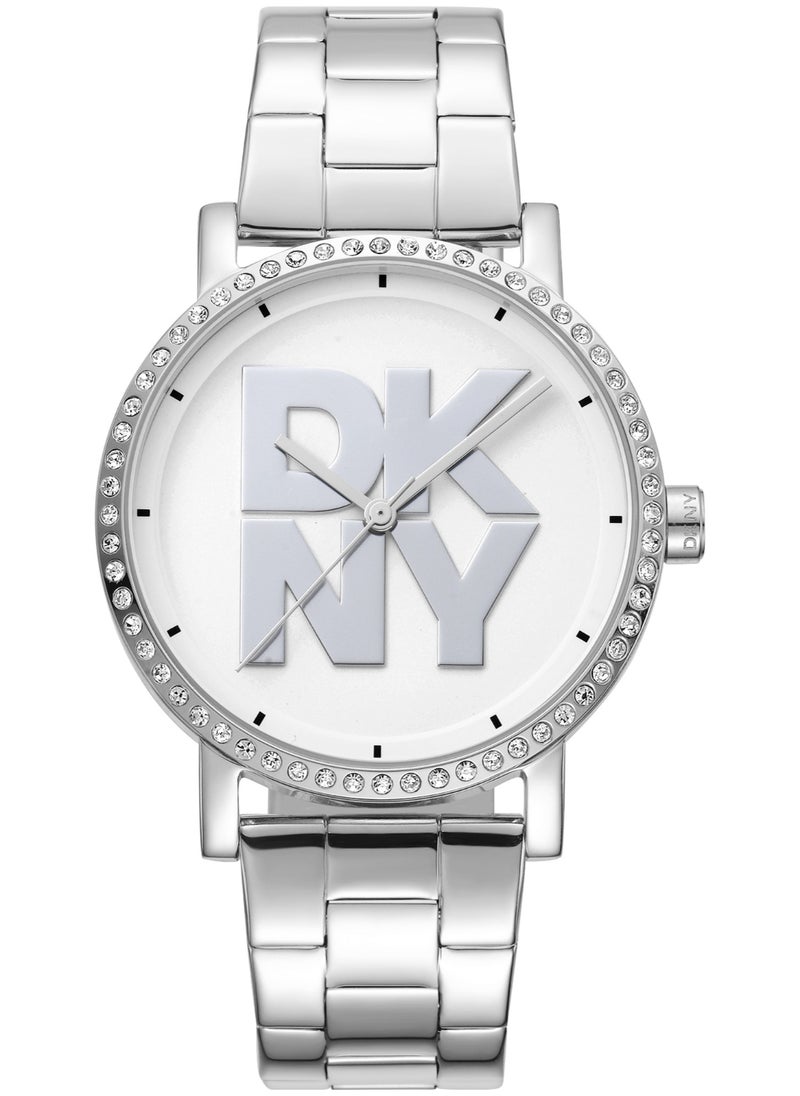 DKNY Soho Logo DK1L035M0045 - Stainless Steel Female Quartz 3 hands