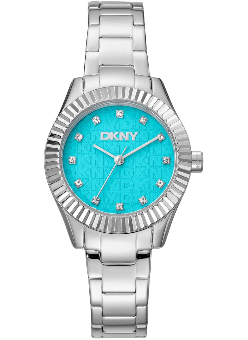 DKNY Chambers Glitz DK1L017M0045 - Stainless Steel Female Quartz 3 hands