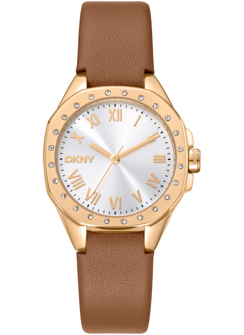 DKNY Brooklyn Mini DK1L013L0025 - Leather Female Quartz 3 hands