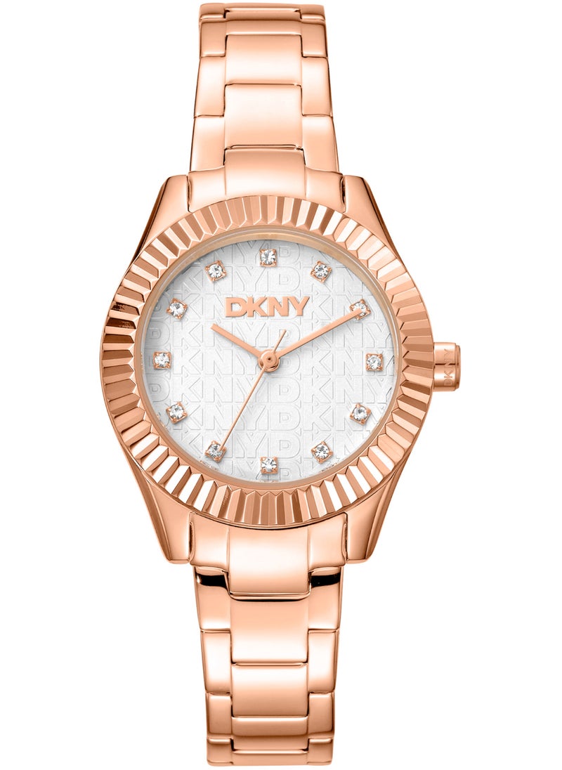 DKNY Chambers Glitz DK1L017M0065 - Stainless Steel Female Quartz 3 hands