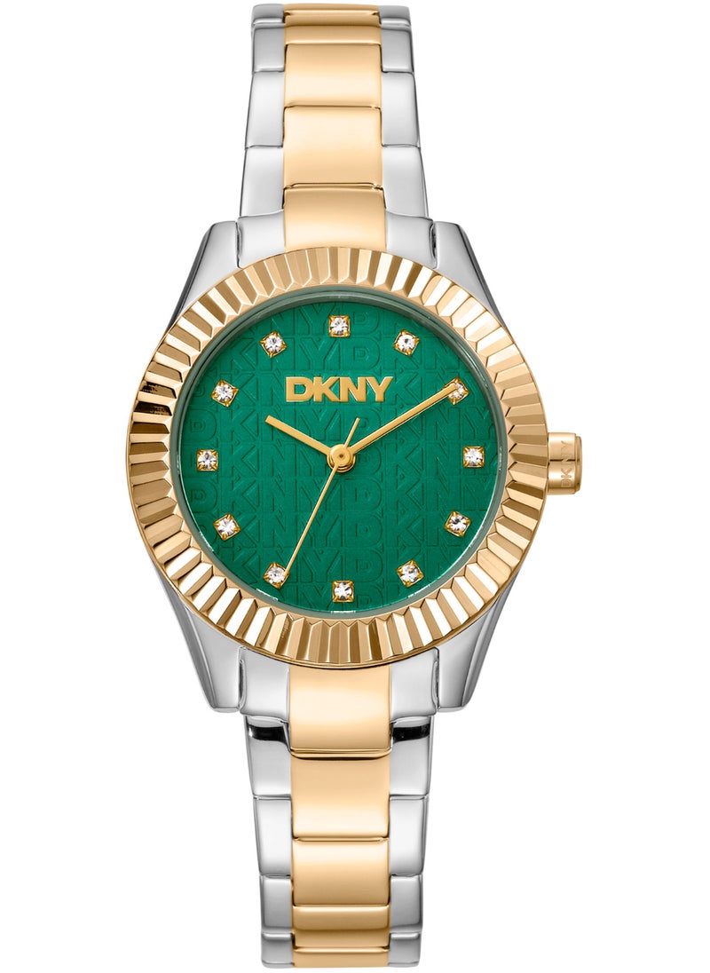 DKNY Chambers Glitz DK1L017M0085 - Stainless Steel Female Quartz 3 hands